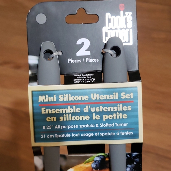 ❤NWT* Cook's Corner Mini Silicone Utensil Set - Picture 2 of 3